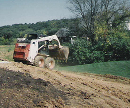 preparing a yard for sodding